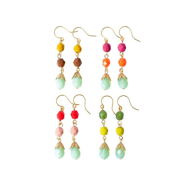 Colorful Beaded Earrings