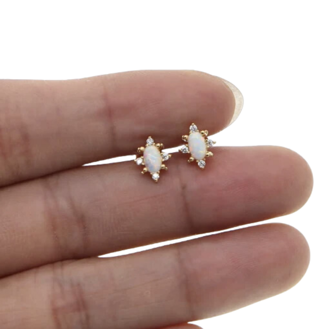 Starstruck Opal Studs