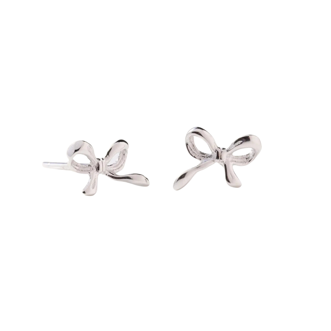 Dainty Bow Studs