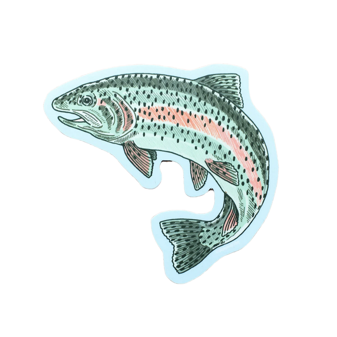 Trout Sticker