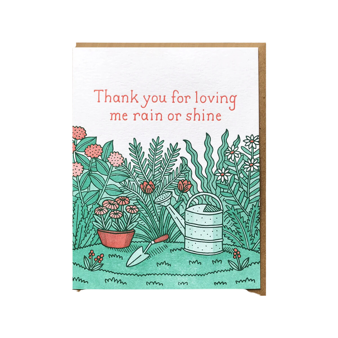 Rain or Shine Greeting Card
