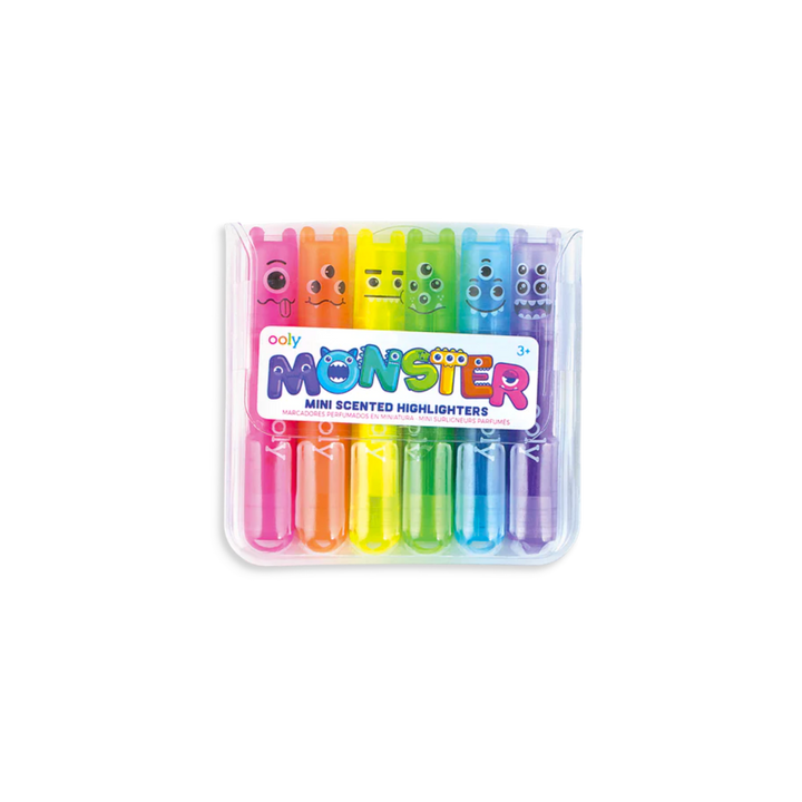 Mini Monster Scented Highlighter Markers