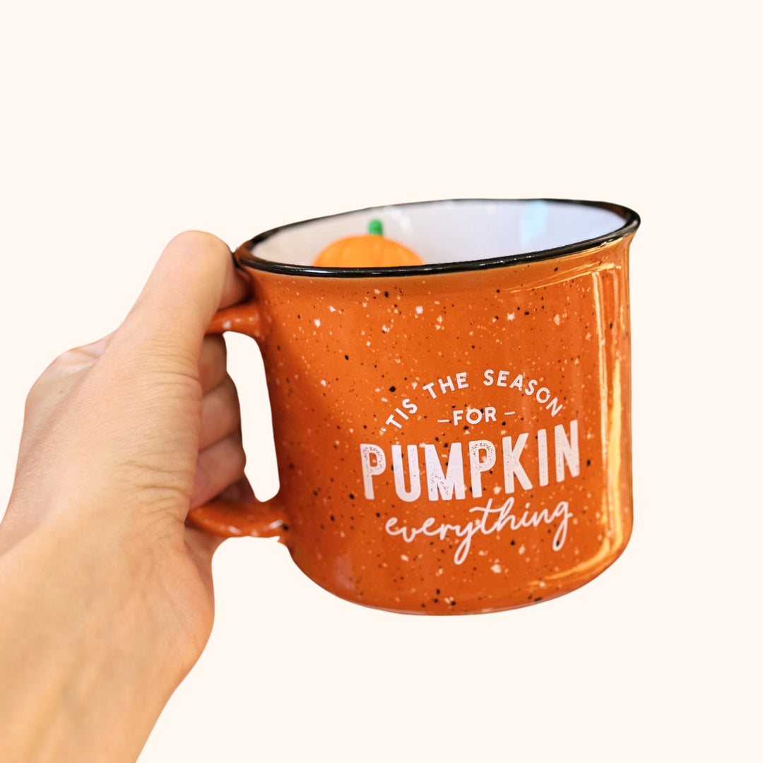 Tis The Season Pumpkin Mug