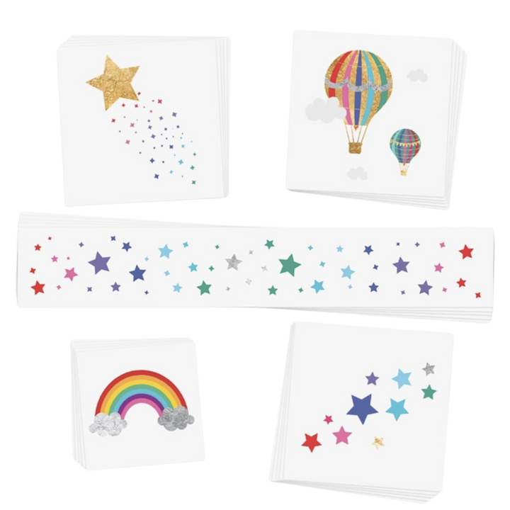 Rainbow Dreamer Variety Set - Temporary Tattoo