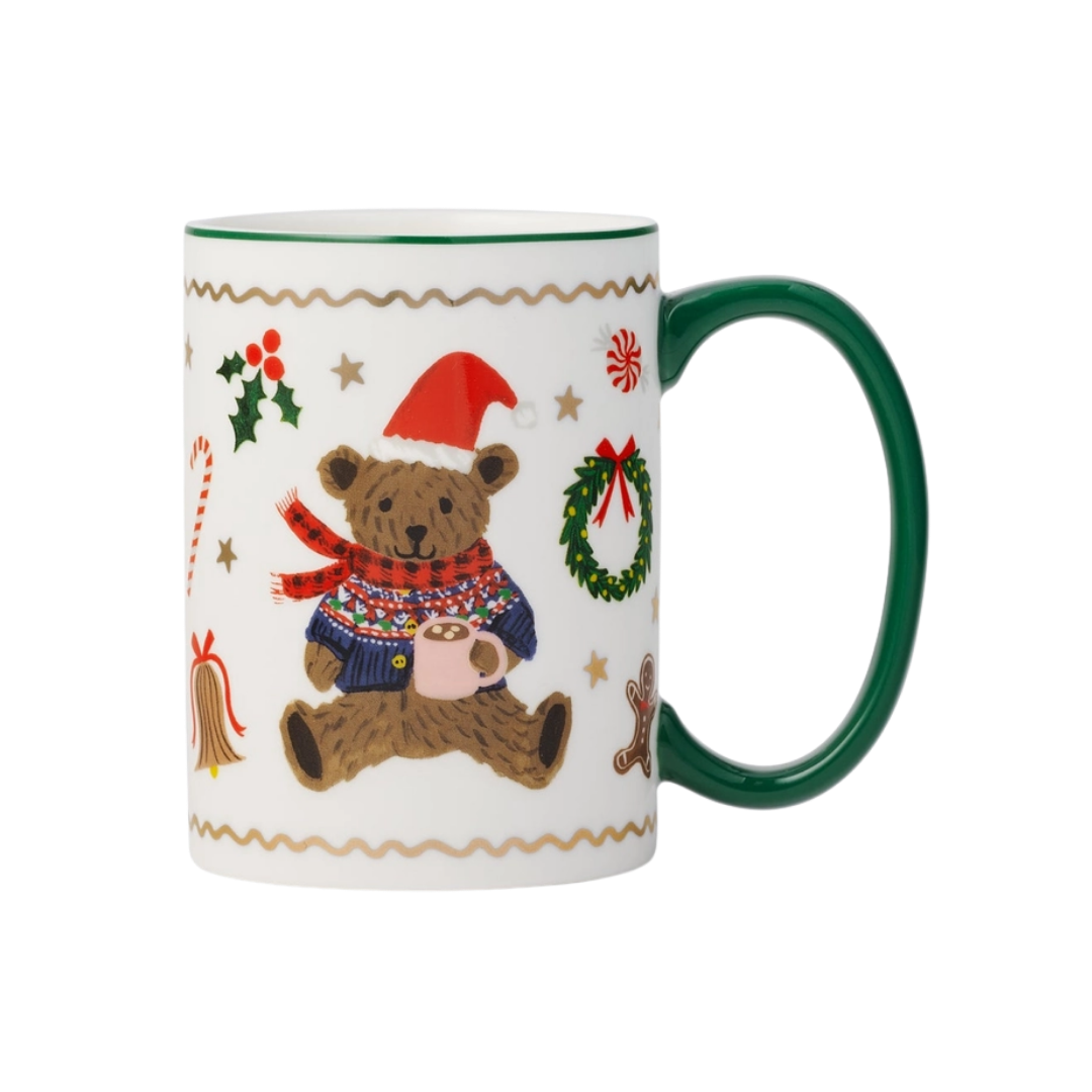 Beary Christmas Porcelain Mug