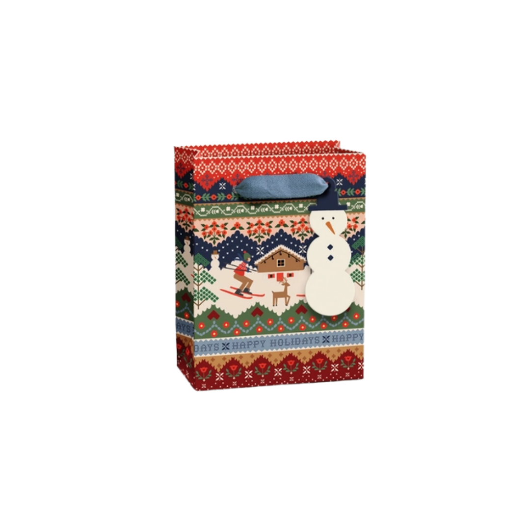 Ski Chalet Gift Bag