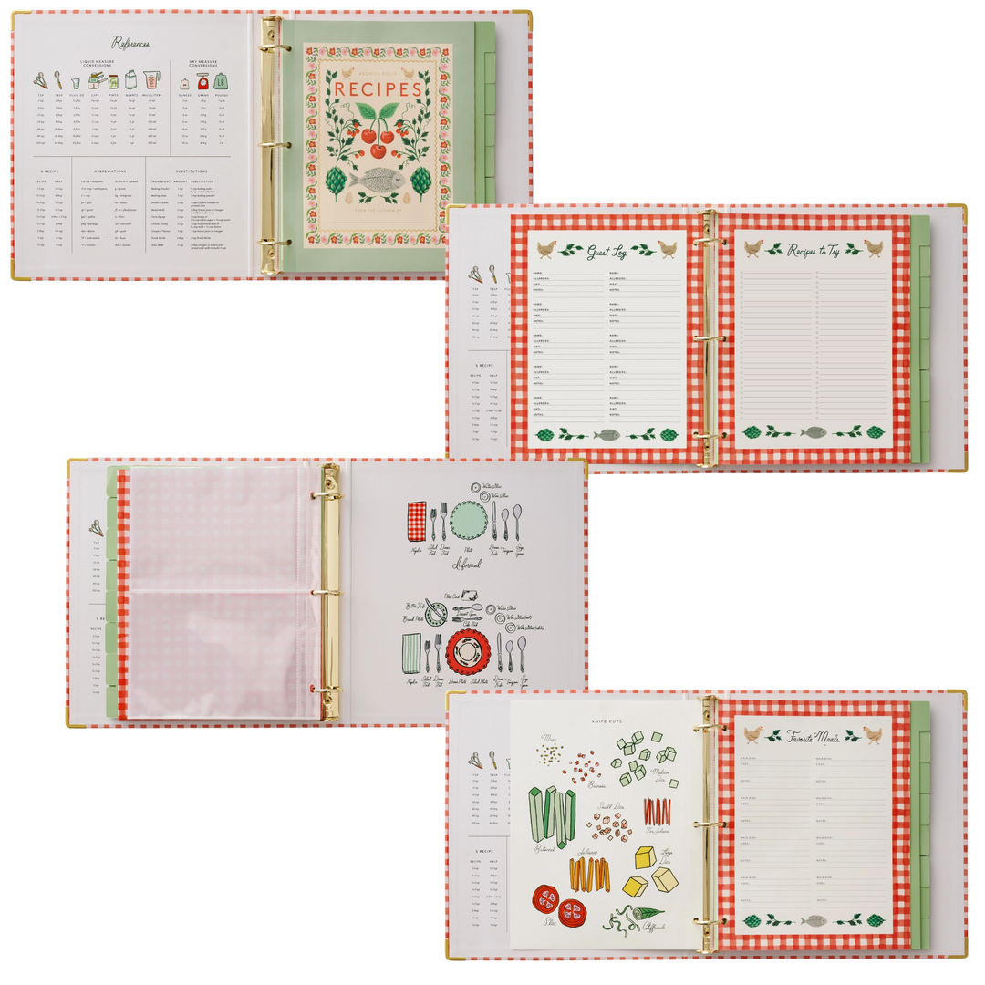 Cherry Farm Recipe Binder