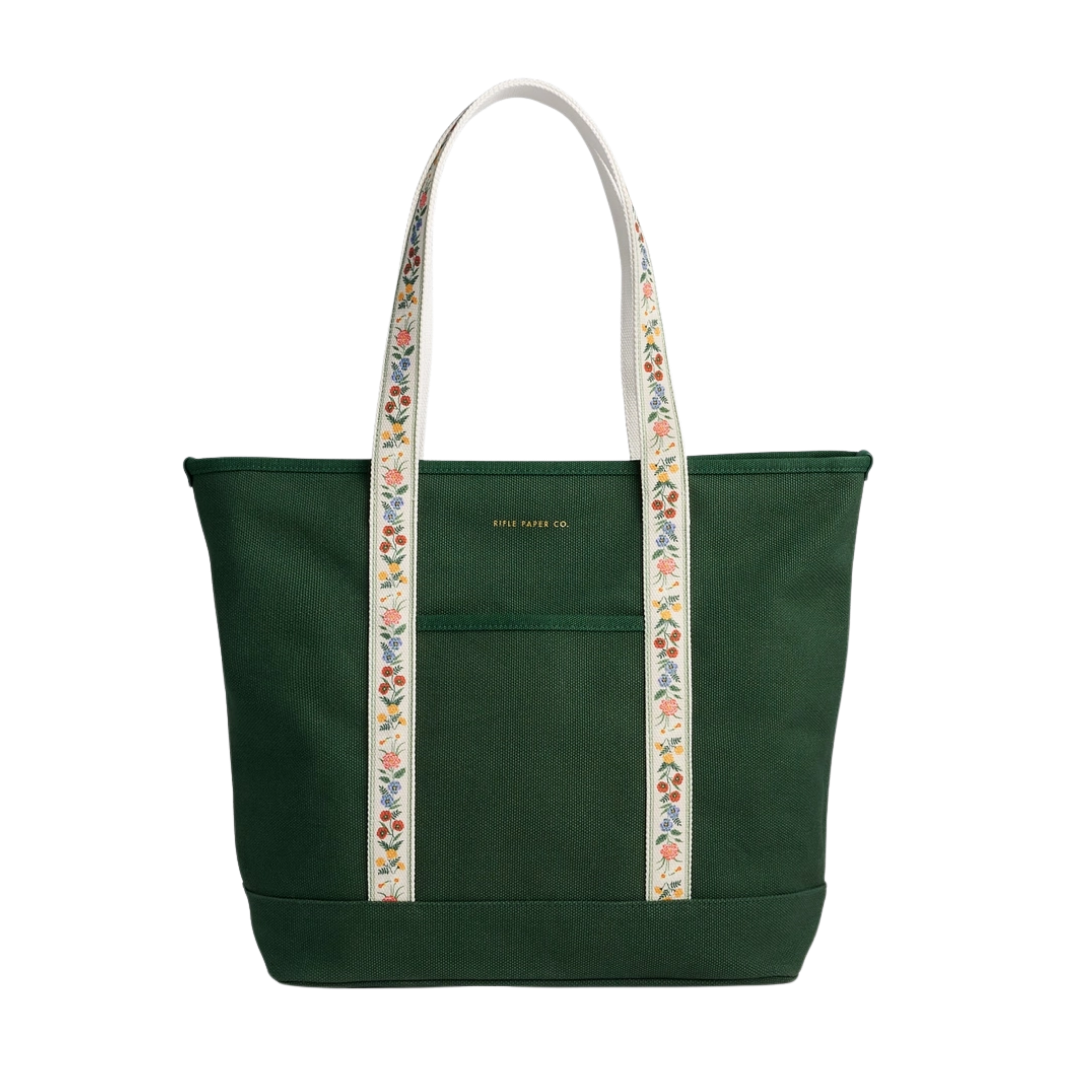 Garden Study Canvas Bag