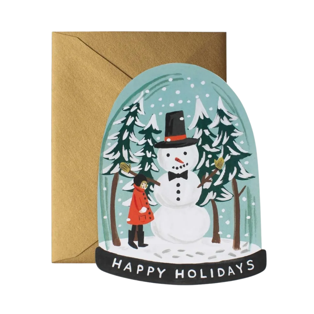 Snow Globe Greeting Cards (Set of 8)