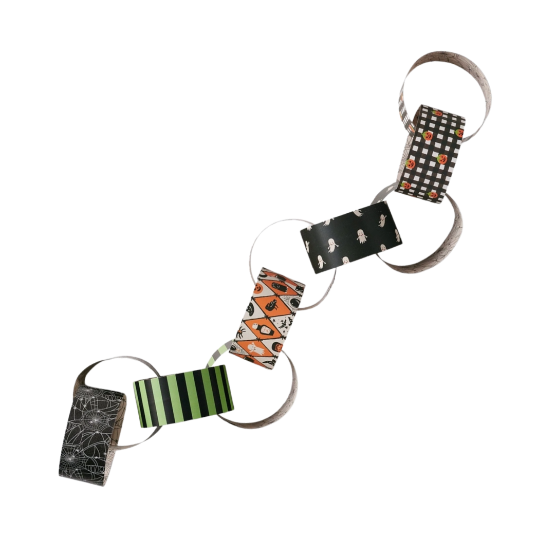 Halloween Paper Chain Kit