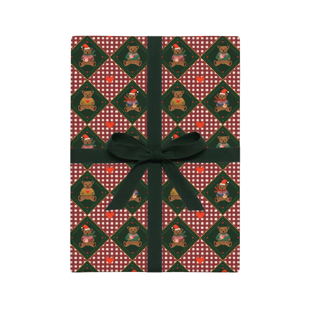 Beary Christmas Wrapping Paper
