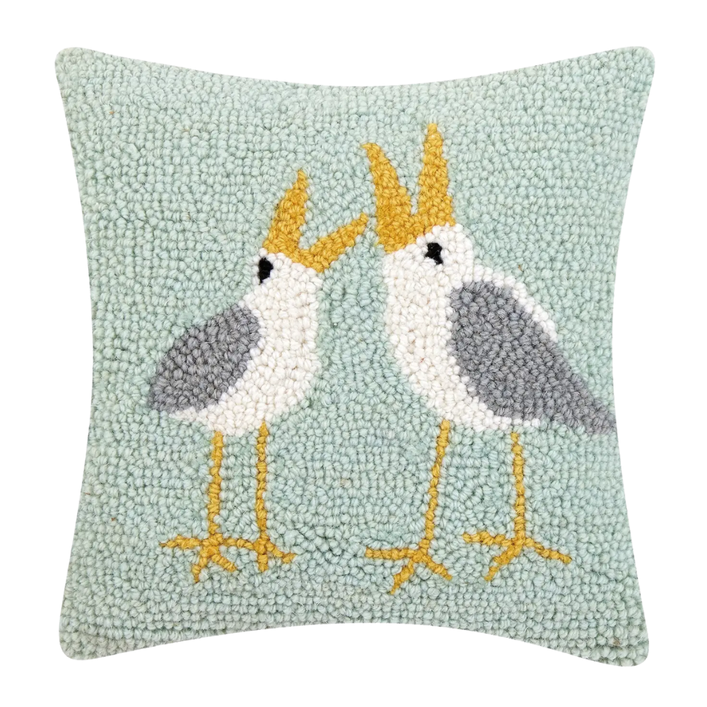 Seagulls Hook Pillow