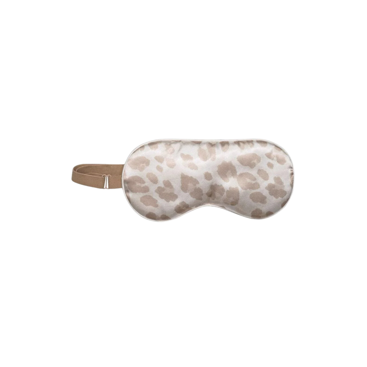 Satin Eye Mask - Leopard