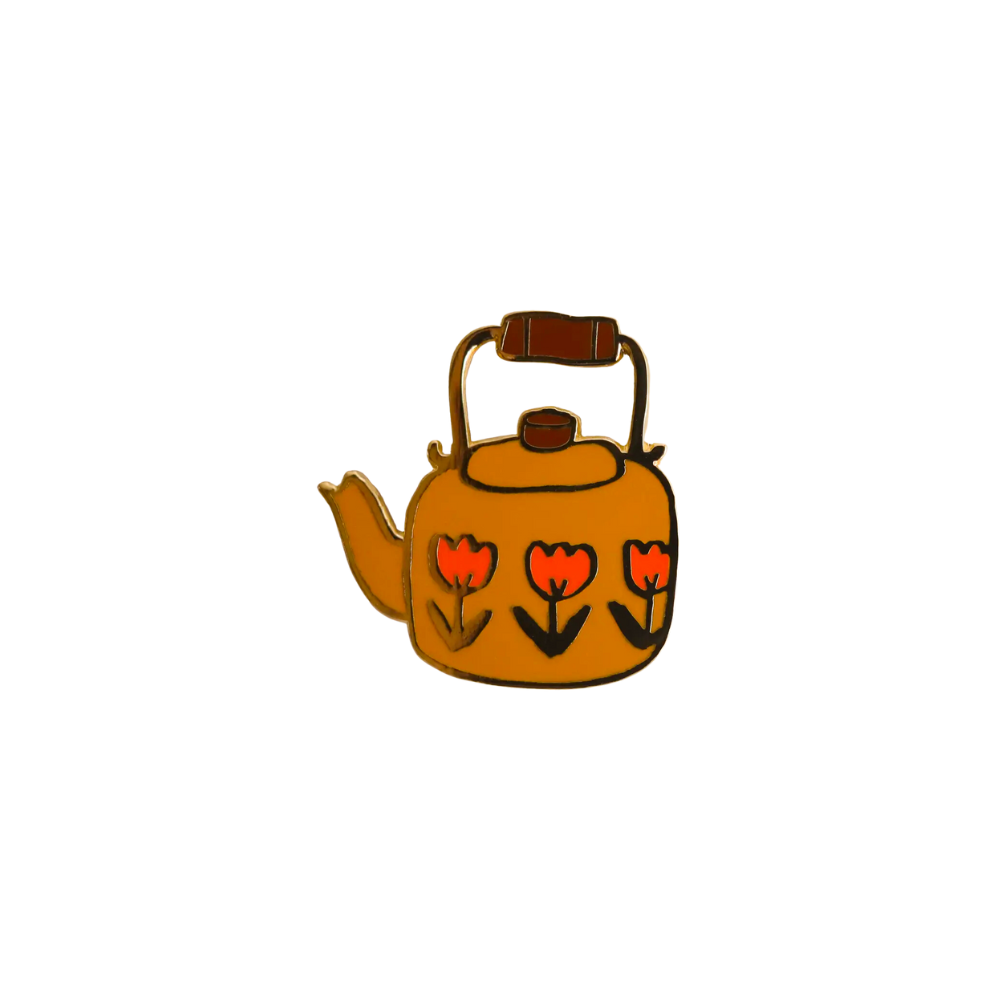 Kettle Enamel Pin