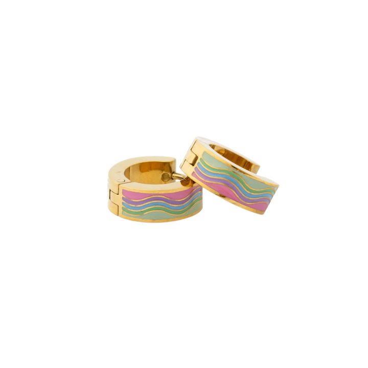 Pastel Rainbow Hoops