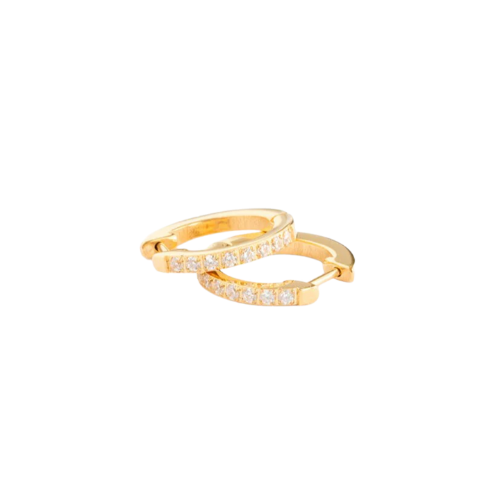 Gem Hoop Earrings