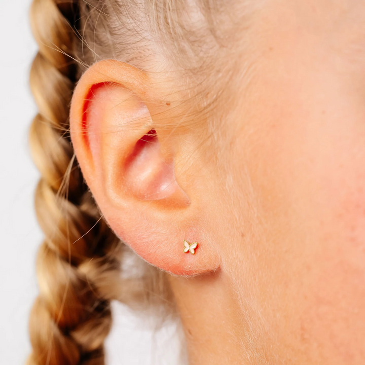 Mini Butterfly Earrings