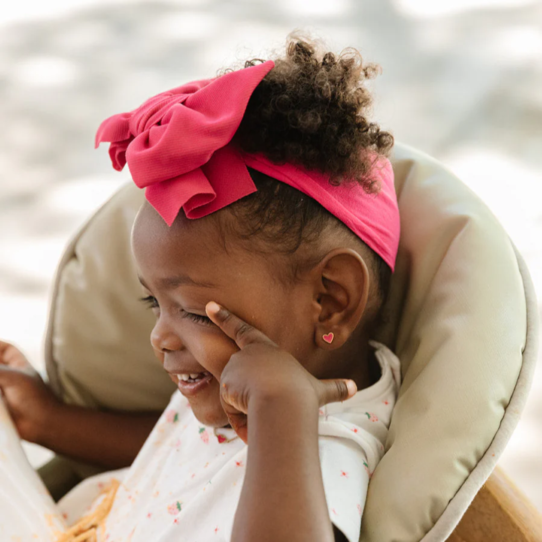 Enamel Heart Earrings