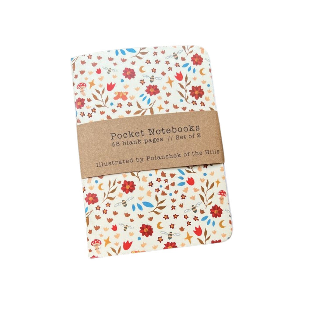 Forest Swarm Pocket Notebook (Set of 2)