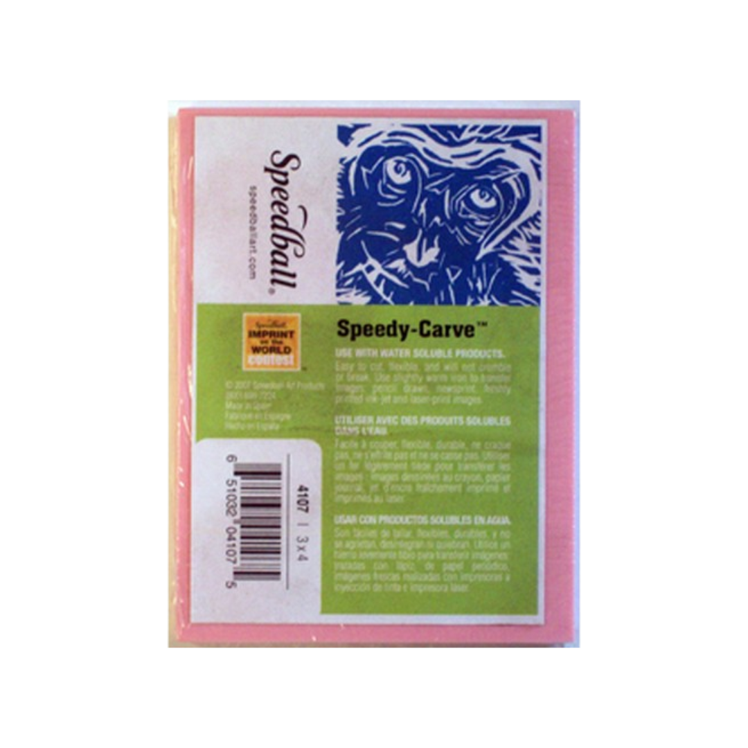 Speedy Carve Block 6x12" - Pink