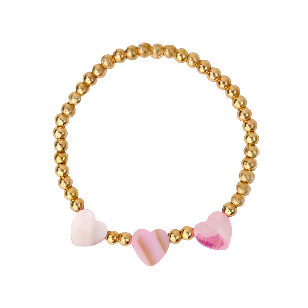 Kids Triple Heart Bracelet