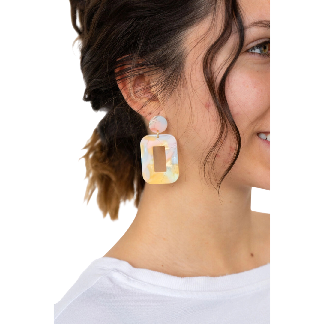 Margot Earring - Pastel Rainbow