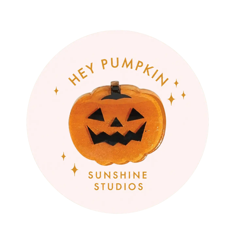 Hey Pumpkin! Mini Pumpkin Hair Clip