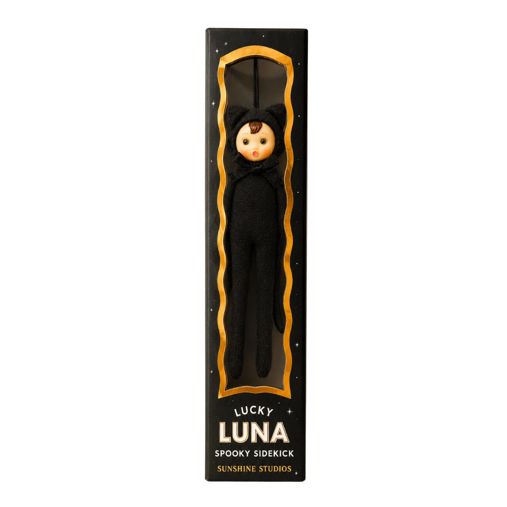 Lucky Luna Spooky Sidekick Elf Ornament
