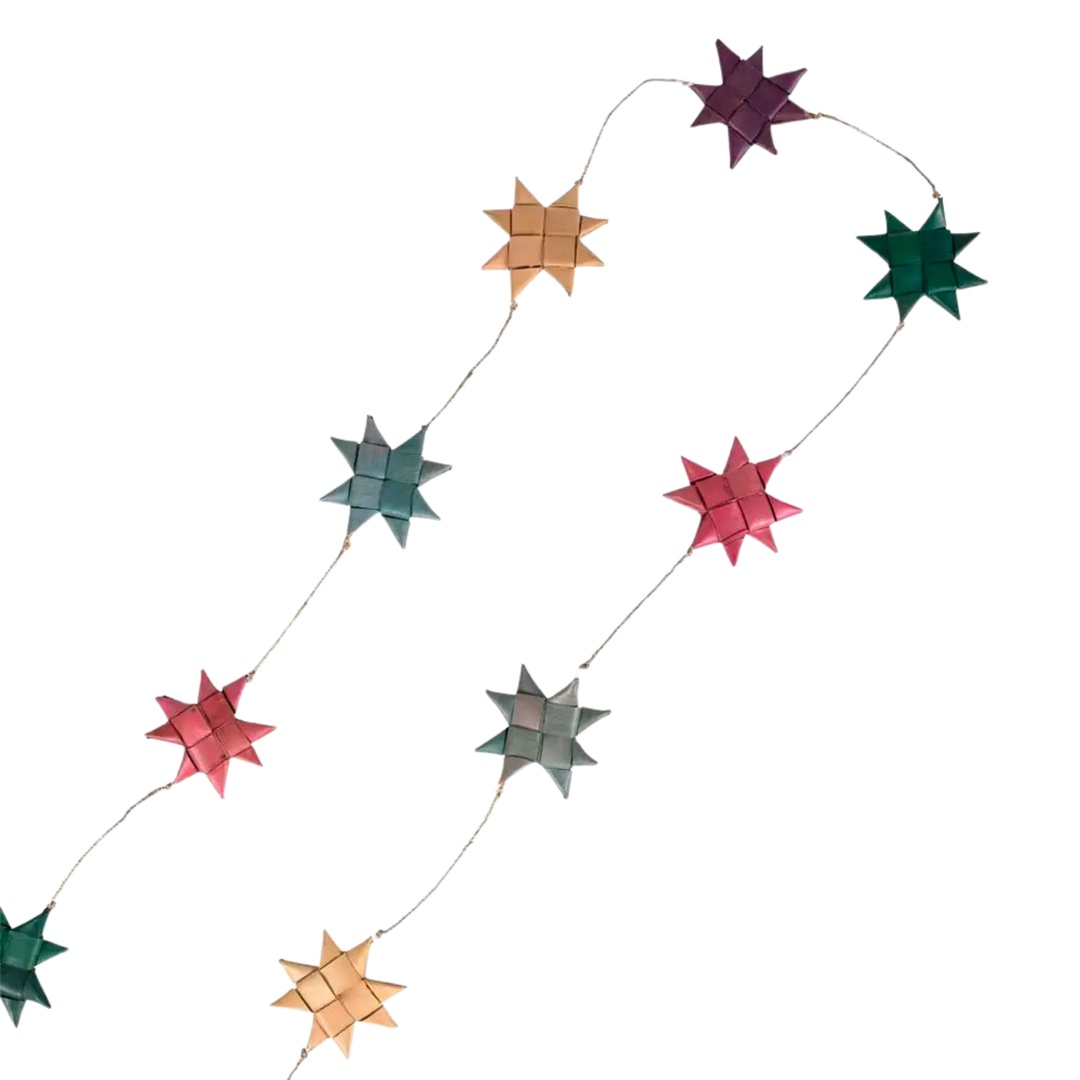 Multicolor Star Garland