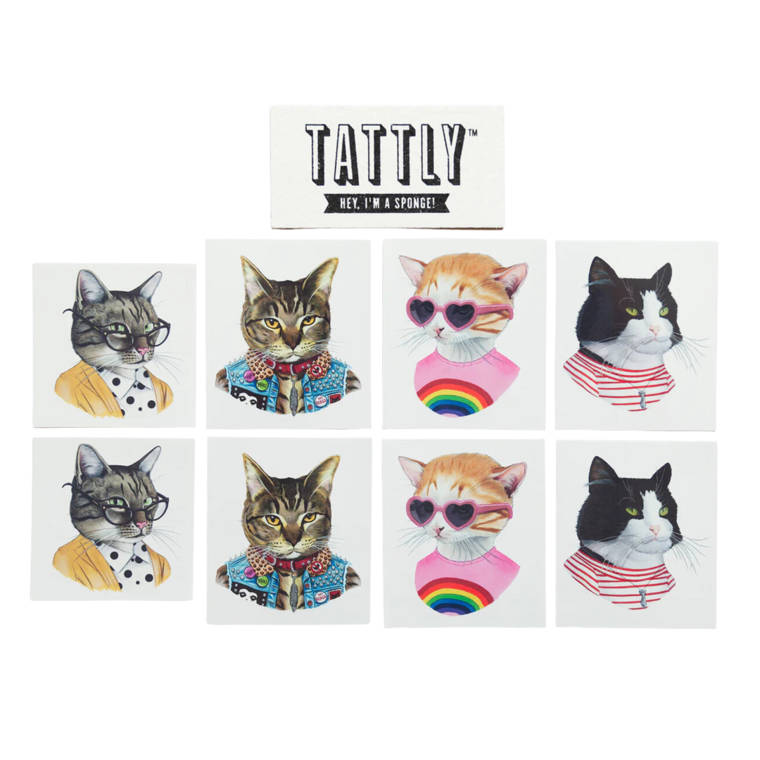 Cat Club Tattoo Set