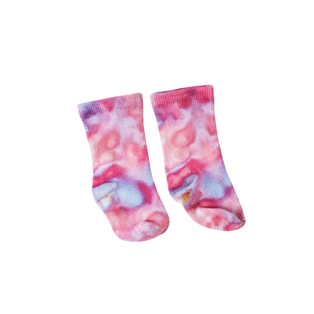 Ice-Dyed Bamboo Baby Socks