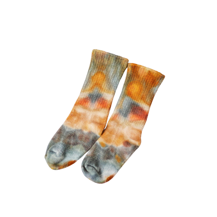 Ice-Dyed Bamboo Kid Socks