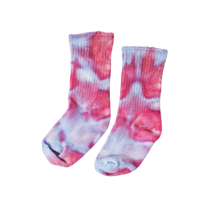 Ice-Dyed Bamboo Kid Socks