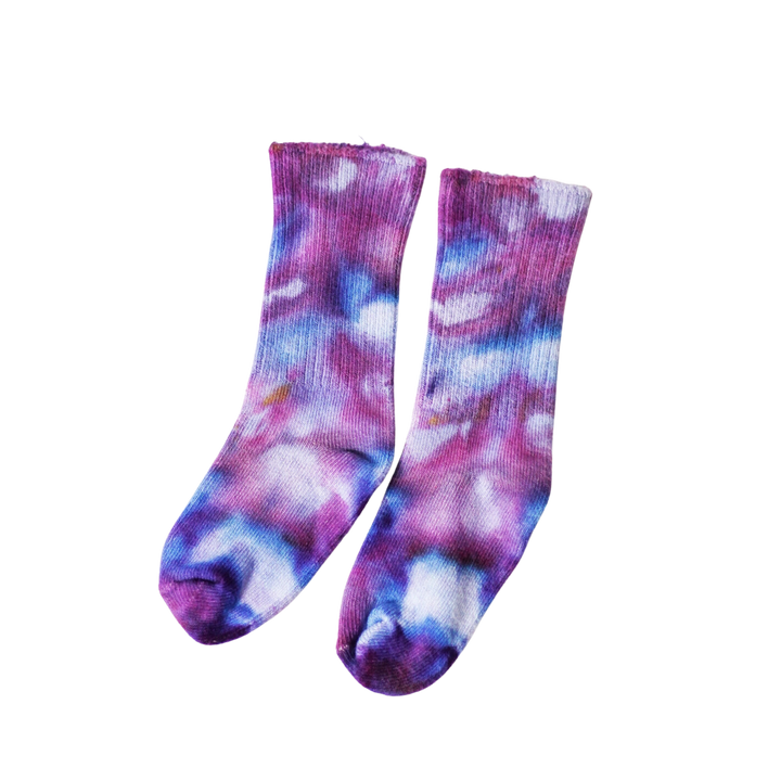 Ice-Dyed Bamboo Kid Socks