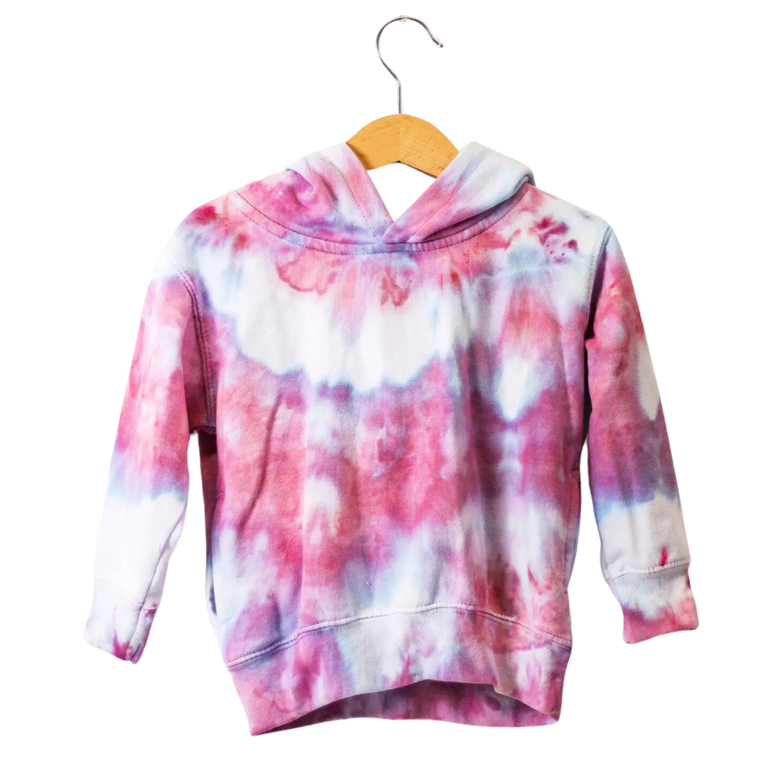 Ice-Dyed Toddler Fleece Hoodie