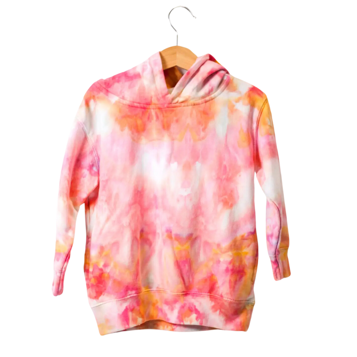 Ice-Dyed Toddler Fleece Hoodie