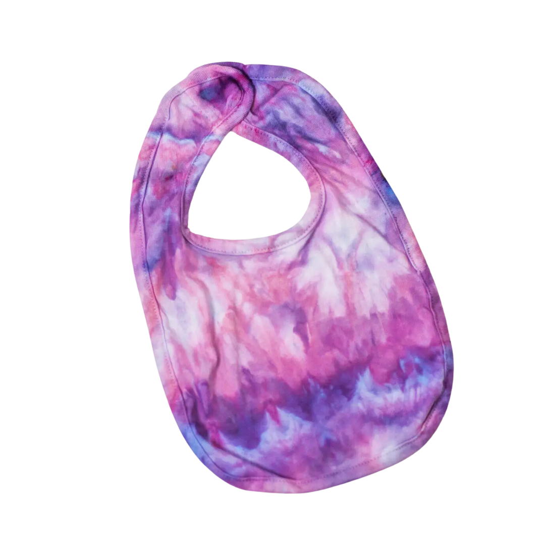 Ice-Dyed Baby Bibs