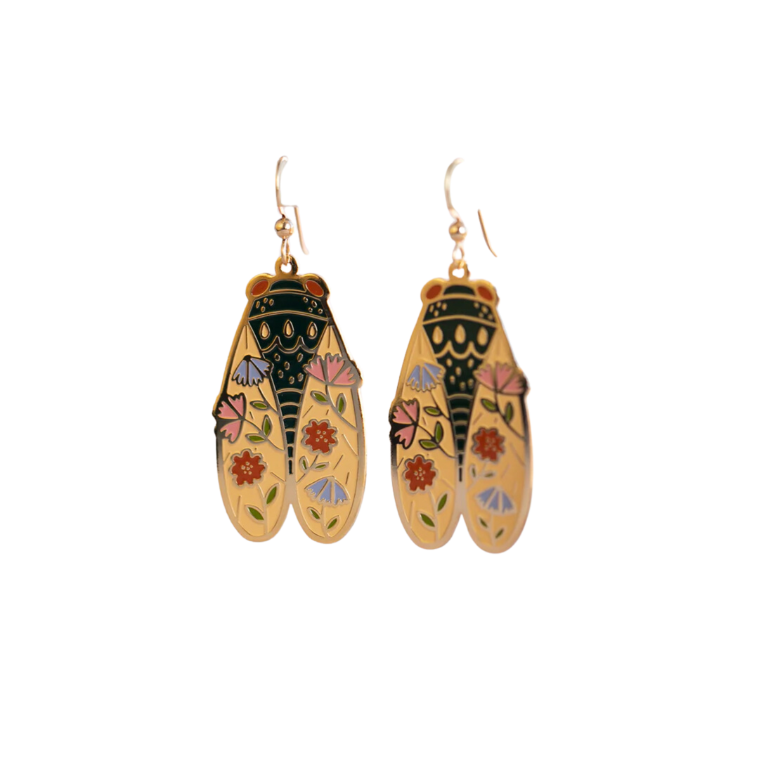 Cicada Earrings with Justine Gilbuena