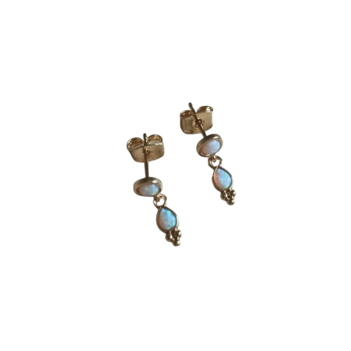 Opalito Charm Stud Earrings