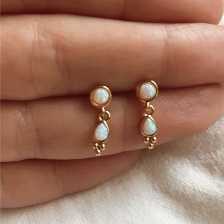 Opalito Charm Stud Earrings