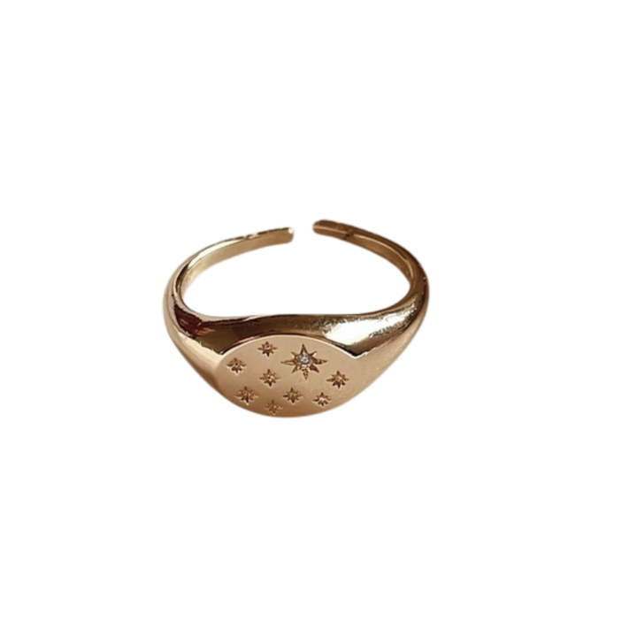 Etoile Signet Ring