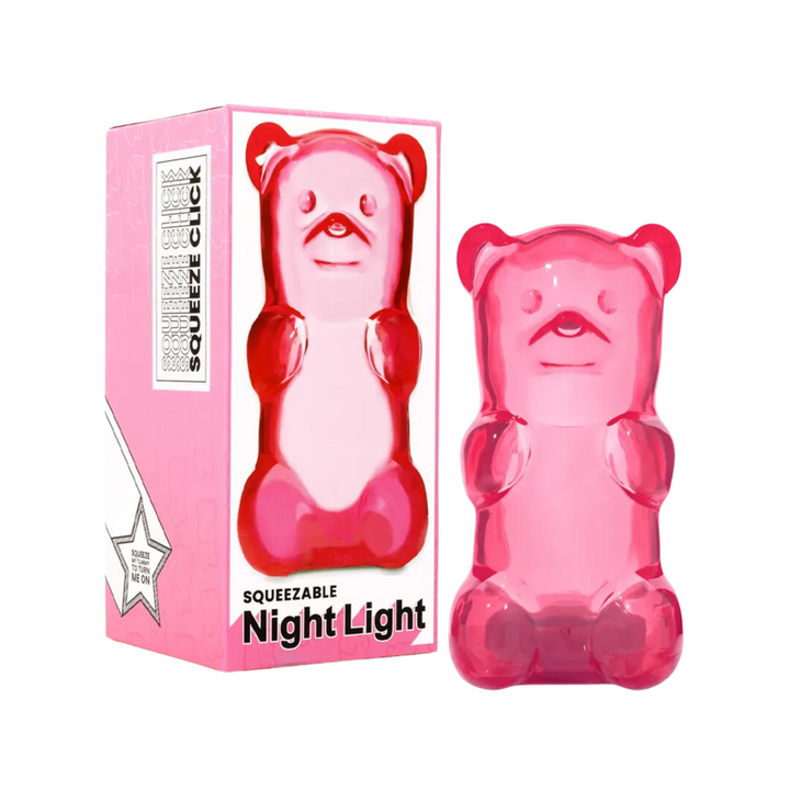 Gummybear Nightlights – Squeezable Fun