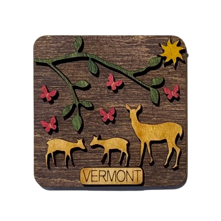 Vermont Woodland Magnets