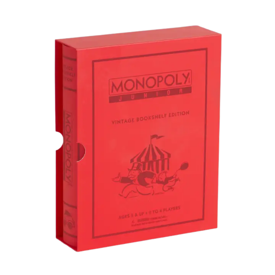 Monopoly Junior Vintage Bookshelf Edition
