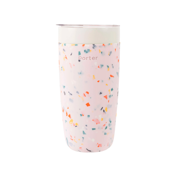 Insulated Ceramic Stainless Steel Coffee Tumbler