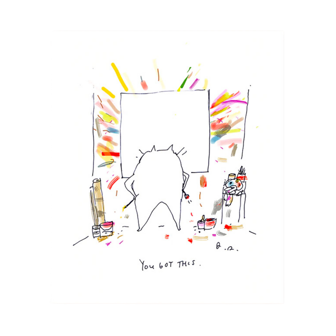 You Got This Cat Print