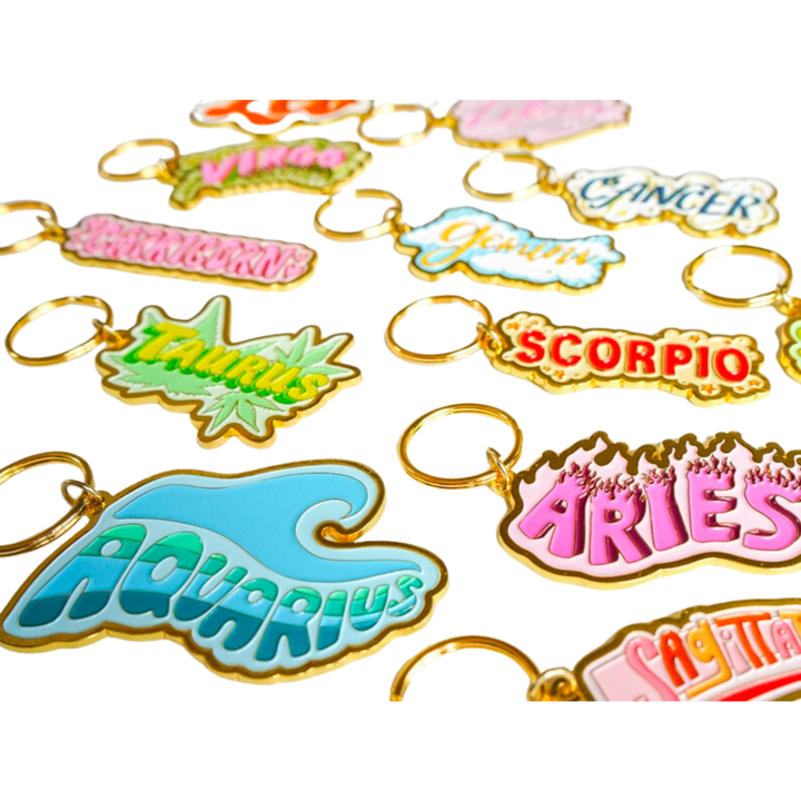 Zodiac Keychain