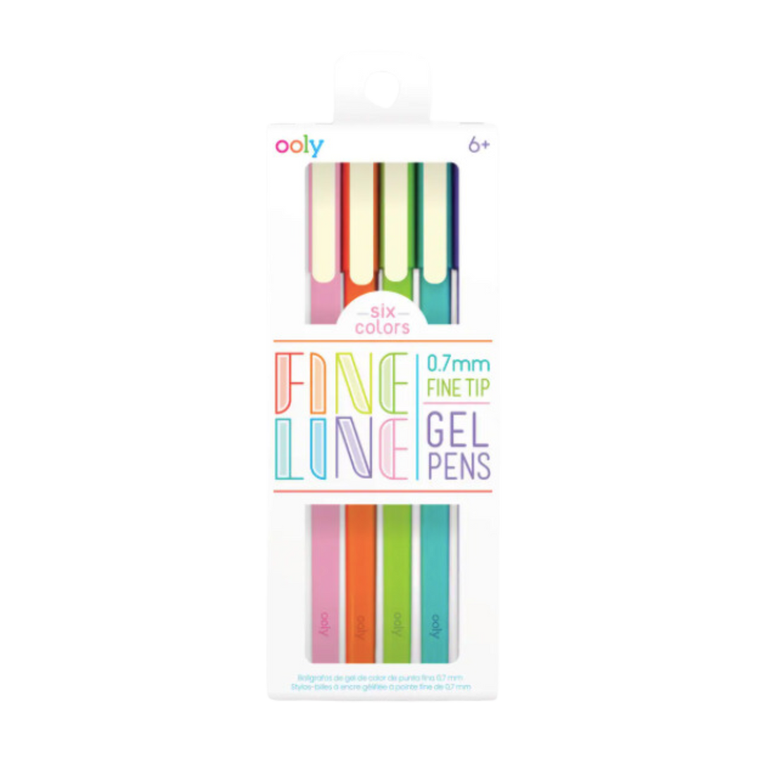 Fine Line Colored Gel Pens