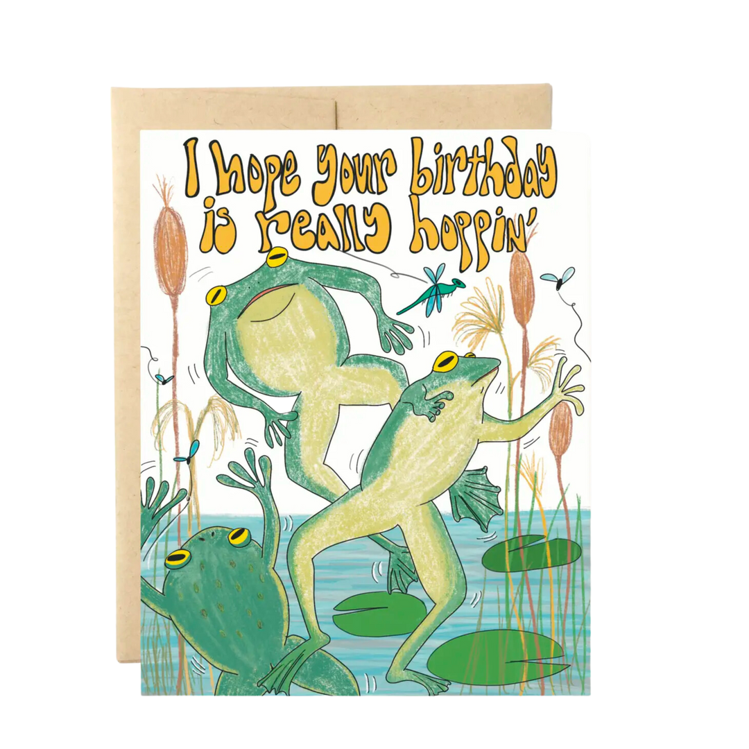 Hope Your Birthday Is Hoppin' Birthday Card