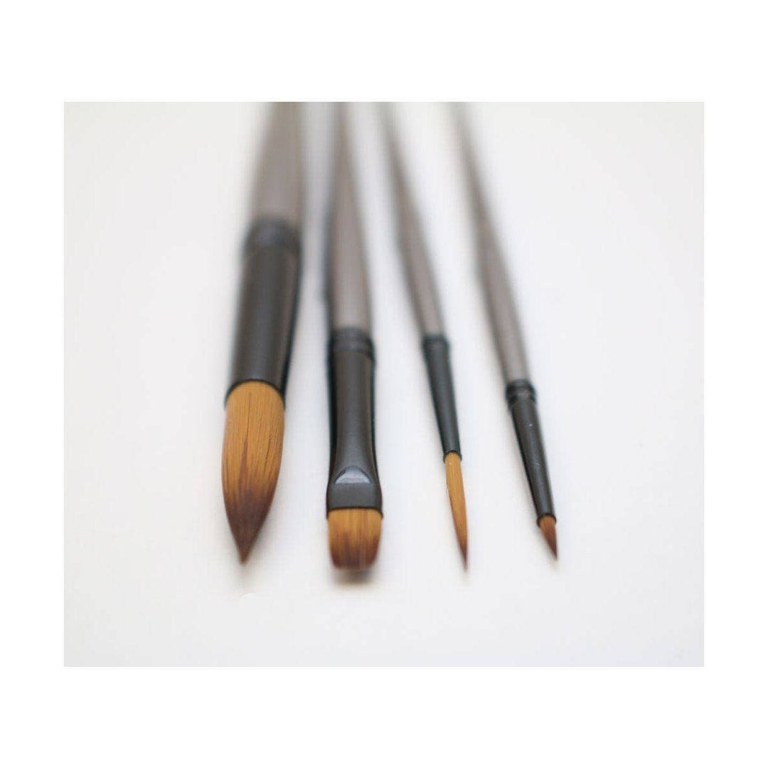 Gallery Series Brush Set Acrylic 4pce